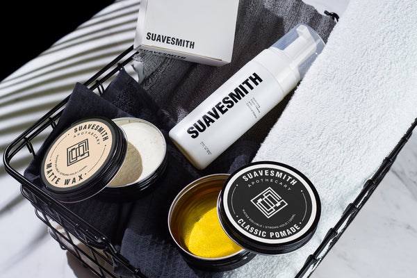 Grooming Combo : Hydrating Foam Cleanser + Texturing Matte Wax + Classic Pomade